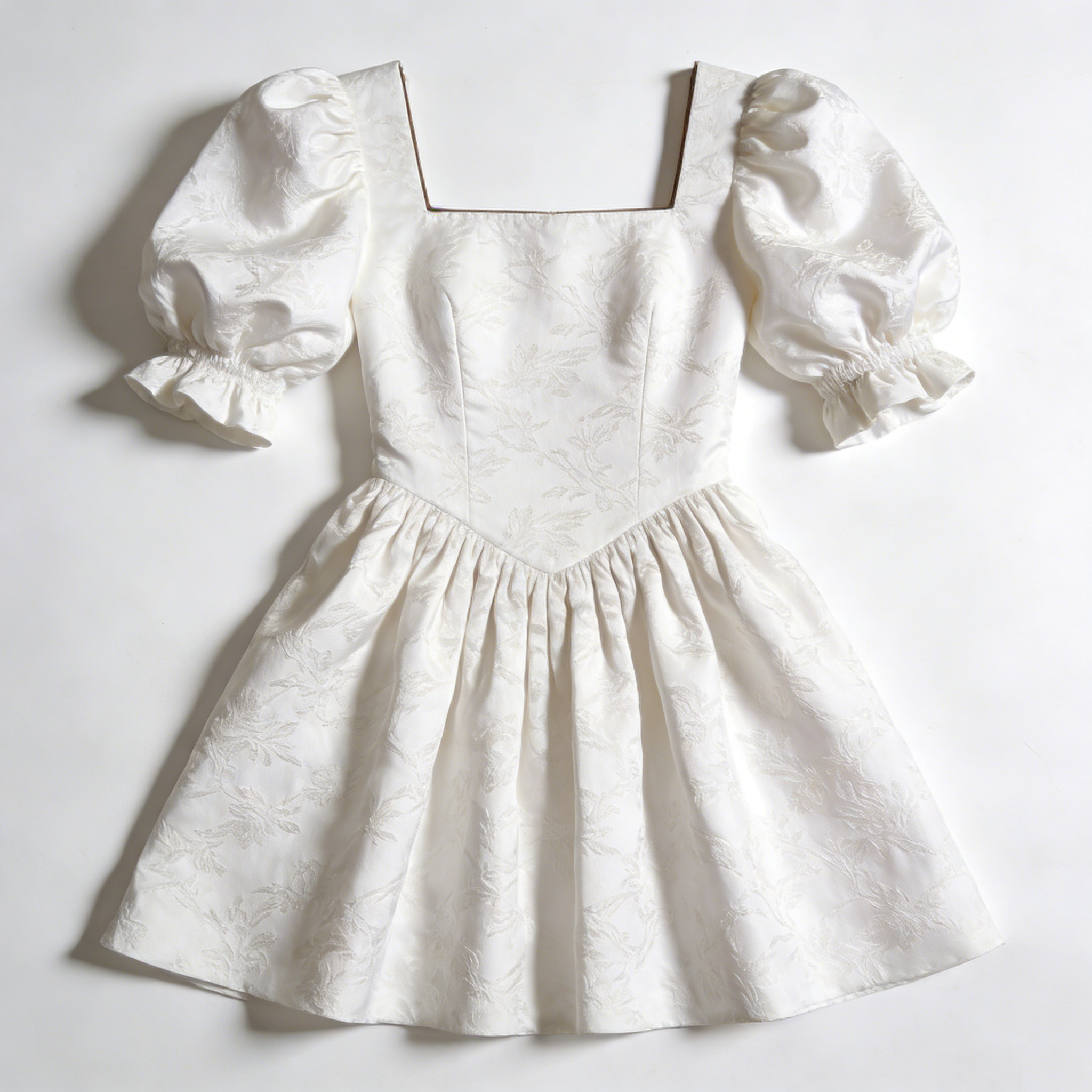 Retro Court Style Jacquard Princess Dress