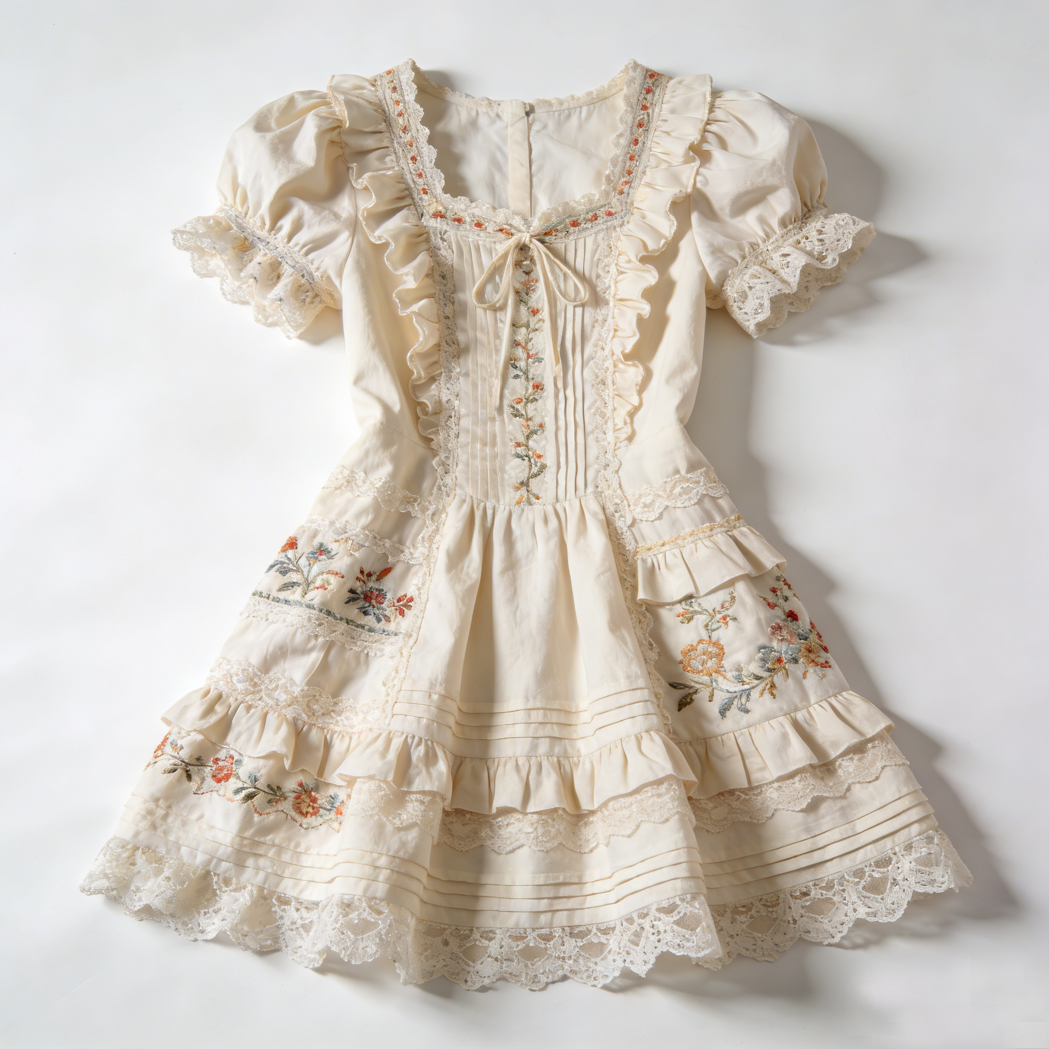 Elegant Lace Splice Dress